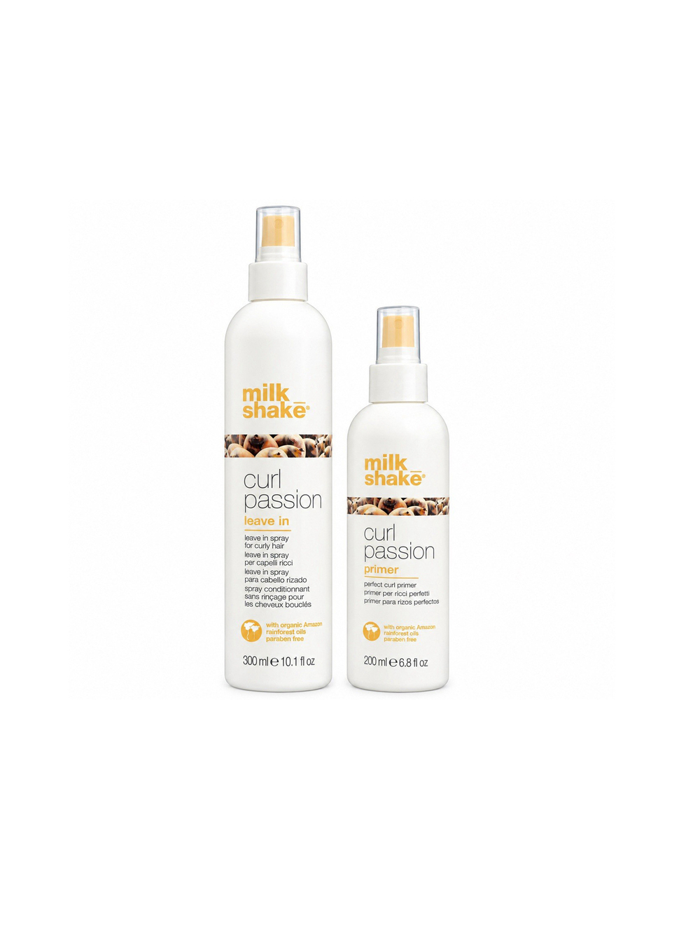 Milk Shake Curl Passion Leave In 10.1 oz + Primer 6.8 oz Curly Hair Set